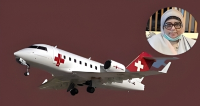 খালেদা জিয়াকে লন্ডন নিতে জার্মানি থেকে আসছে এয়ার অ্যাম্বুলেন্স 