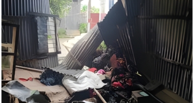 নেশার টাকা না পেয়ে নিজ ঘরে আগুন দিলেন যুবক