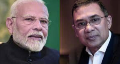 তারেক রহমানকে মোদীর অভিনন্দন