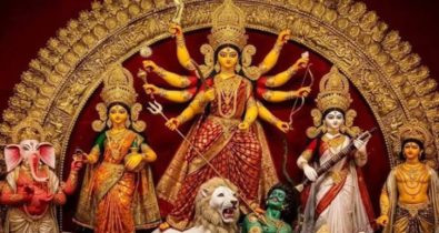 শক্তি নিয়ে দুর্গা এলো, আজও হবে মহাসপ্তমীর পূজা
