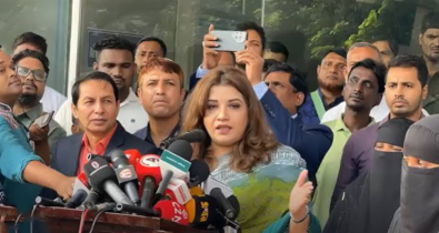 সৌদিতে নিহত শাহেদের মরদেহ গ্রহণ করলেন শামা ওবায়েদ