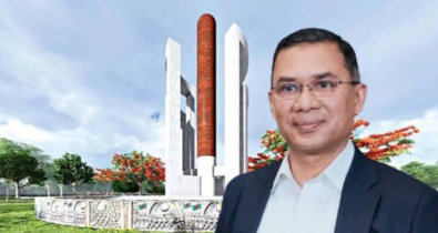 জুলাই স্মৃতিস্তম্ভ উদ্বোধন করলেন প্রধানমন্ত্রী