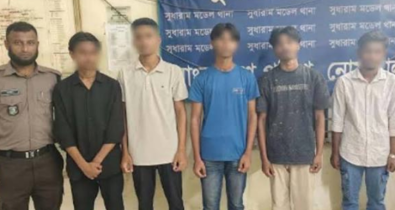 নোয়াখালীতে কিশোর গ্যাংবিরোধী অভিযানে আটক ৪৬